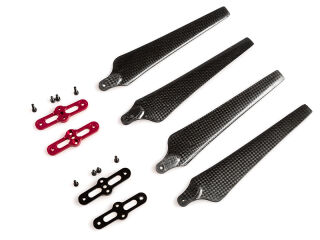 15x5,2" 3K faltbarer Carbon Propeller für T-Motor Aufnahme DJI S800- S1000 - folding Prop