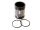 Kühlmantel - Wasserkühlung für TFL Ø29mm x 50mm Schwarz-Silber