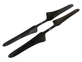 16x5,5J high-end carbon T-Prop Set 1x links- 1x rechtsdrehend