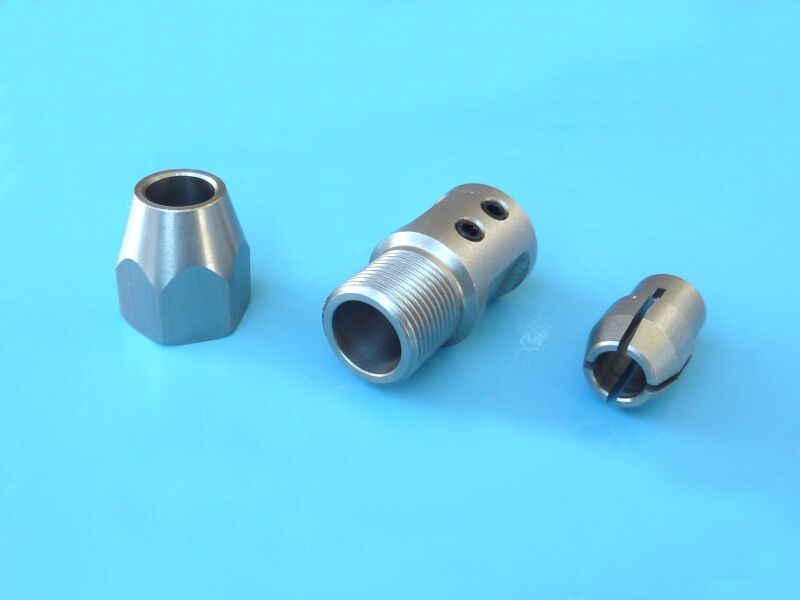 2 Stück Wellenkupplung D25 L40 – Alu/Edelstahl, 8-10 Mm, Für Schrittmotoren & Gravuren, Vibrationsdämpfend