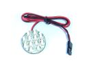 LED Cluster mit 12x 5mm LED - Farbe Weiss