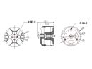 Squid M4114-320KV Ø46mm- Brushless Motor für Multirotor Copter
