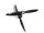 5x4,5 FPV Racer Carbon Propeller 1x links- 1x rechtsdrehend - selbssichernd