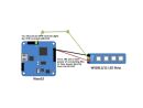 LED Board - LED WS2812B RGB5050 - f&uuml;r Naze32 Skyline32 Arduino Flight Controller