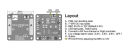 Matek 5 in 1 Power Distribution Stromverteiler Board mit 5 Funktionen - 2-6S Lipo - BEC 5-12V