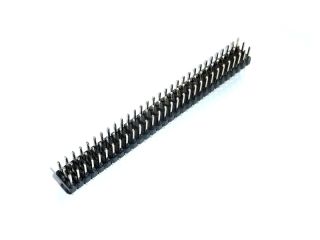 Stiftleiste 2,54 mm - 3 x 30 pins 3-reihig stehend - Leiterplatten Buchsenleiste
