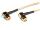 Pigtail 90° SMA-plug Buchse Stift auf  90° RP SMA Buchse - RG316 Antennen Winkel-Adapter 20cm