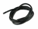 Silikonkabel 1,5mm&sup2; - 1m SCHWARZ - silicone wire 1m BLACK 16AWG