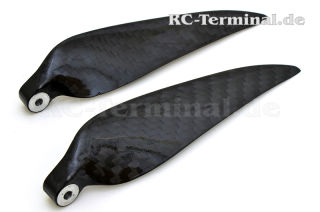 CFK 9.5 x 5&quot; Carbon Klappluftschrauben - CFK Folding Propeller Set