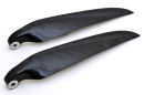 CFK 11 x 8" Carbon Klappluftschrauben - CFK Folding Propeller Set