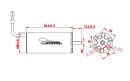 LEOPARD Brushless Inrunner LBP2860/X2-3D 3400 KV(RPM/Volt) 3S 80A