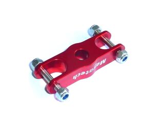 Luftschrauben Adapter - Folding Propeller Clip Set Rot Ø 6mm