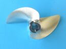 CNC Aluminium Propeller 38x4.0 rechtsdrehend mit Drivdog
