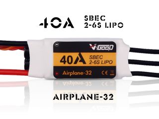 40A Airplane-32 - V-Good-Sunrise - 2-6S - Flug Brushless Regler
