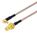 Antennenadapter MMCX Winkel 90° to SMA Female - Adapter AKK X2, FX2, FX3, FX4