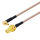 Antennenadapter MMCX Winkel 90° to SMA Female - Adapter AKK X2, FX2, FX3, FX4