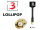Foxeer 5.8G Lollipop3 2.5 dBi Omni FPV Antenne RHCP mit SMA- 2 Stück Schwarz