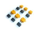 XT60L Stecker und Buchse mit Kappe 3 Paar