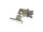 Strut mit Propellerhalter L45,5 x H42mm für Ø4mm Wellenendstück