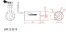 LEOPARD Brushless Inrunner LBP2838-B/3Y 5680 KV(RPM/Volt) 10V 40A 400W