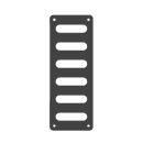 Akkuhalter - Lipohalter - Regler - Empf&auml;ngerbrettchen aus GFK 128 x 48mm