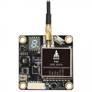 AKK FX2 VTX 5.8GHz 25 - 800mW FPV Transmitter SMA