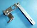 Alu Ruderanlage L100 x H130mm mit Wellenhalter - für 4,00mm Strut-Welle