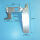 Alu Ruderanlage L100 x H130mm mit Wellenhalter - für 4,00mm Strut-Welle