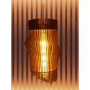 Deco Lampe Holzkunst - neue Deckenleuchte H&auml;ngelampe...