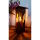 Blumenständer oder Deco Lampe mit Innenbeleuchtung L20xB20xH60cm
