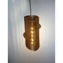 Deco Lampe Holzkunst - Deckenleuchte H&auml;ngelampe Lampenschirm