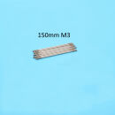 Gewindestange M3 - Schubstange Lenkgestänge 150mm