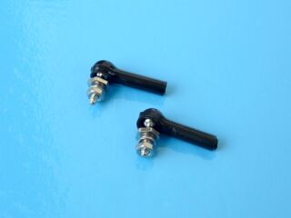 Kugelgelenk - Kugelkopf Pfanne für Schubstangen Anlenkung 1Paar M2x16mm bl