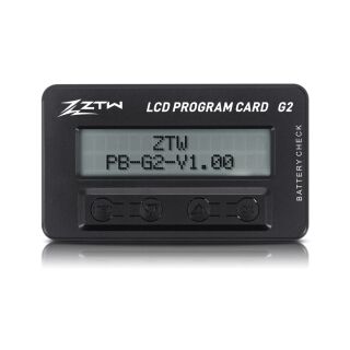 Programmierkarte - Box ZTW Shark Regler G2 +LiPo-Checker
