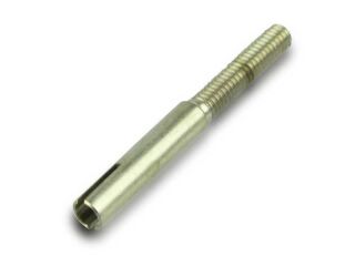 Gewindelöthülse Löthülse mit Schlitz M2 x 2.1mm 5 Stück
