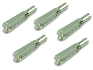 Metall Gabelkopf 3mm - 5x Clevis 3mm - 5 Stück M3