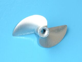 CNC Aluminium Propeller 38 x M4 P1.9 rechtsdrehend für Mono Hydro