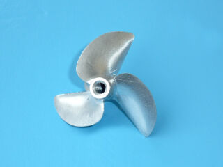 CNC 3-Blatt Alu - Hydro Propeller 40-M4 linksdrehend