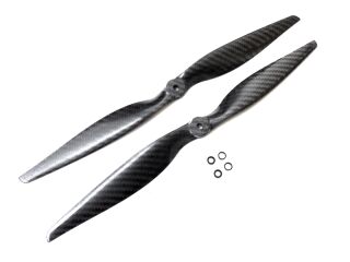 11x5,0 Carbon Set 1x links- 1x rechtsdrehend