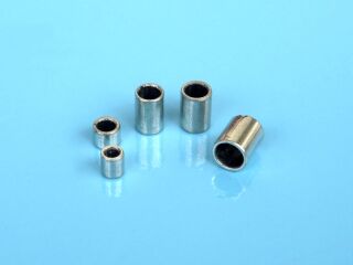 Gleitlager für 3,18 mm Wellen - 1 Paar Ersatzlager teflonbeschichtet